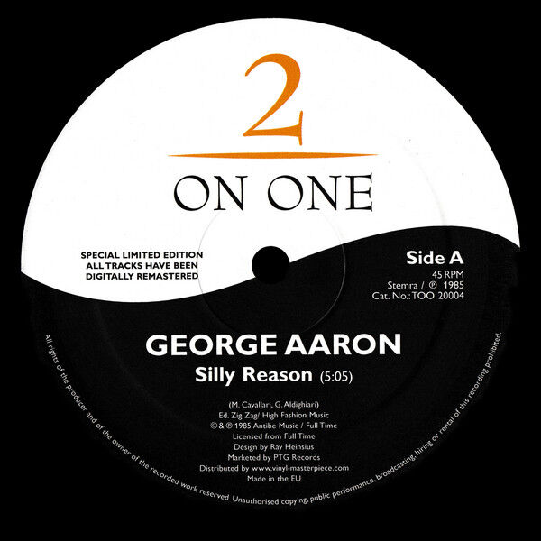 GEORGE AARON / ARMED GANG  -  silly reason / love shot 