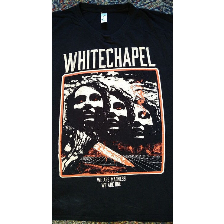  White chapel  -  we are madness we are one (l size) official t-shirt 2019 
