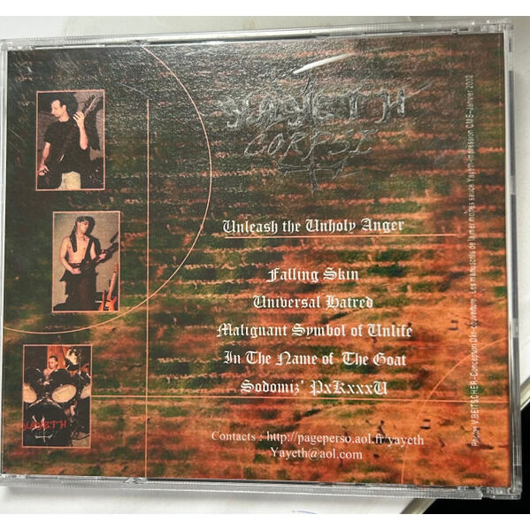  Yayeth Corpse  -  unleash the unholy anger 