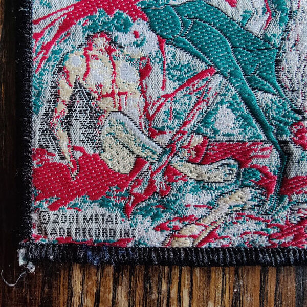  cannibal corpse  -  bloodthirst official 2001 patch vintage 