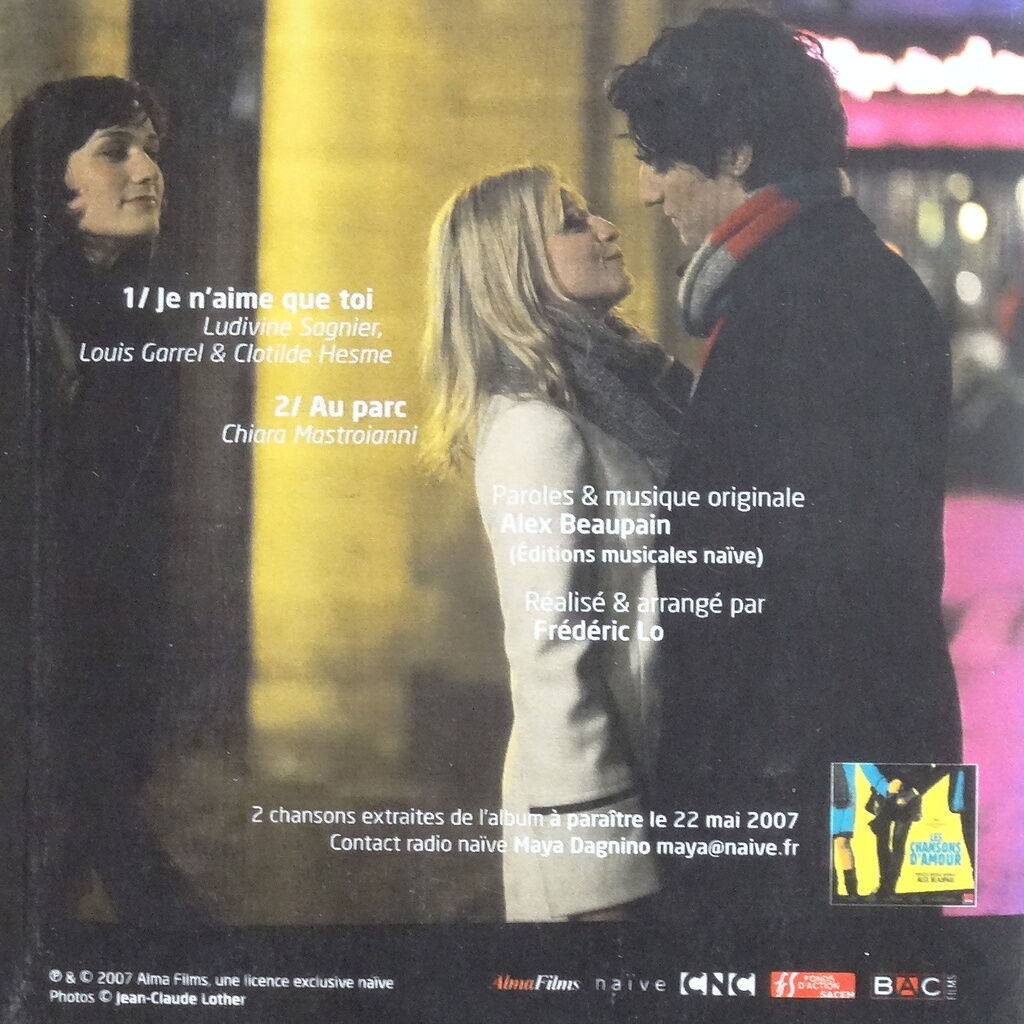  ALEX BEAUPAIN  -  les chansons d'amour 