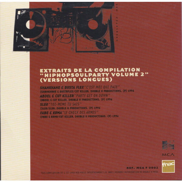  CUT KILLER  -  hip hop soul party 2 