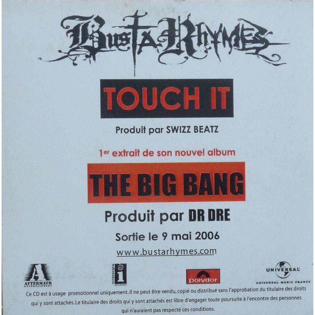  BUSTA RHYMES  -  touch it 
