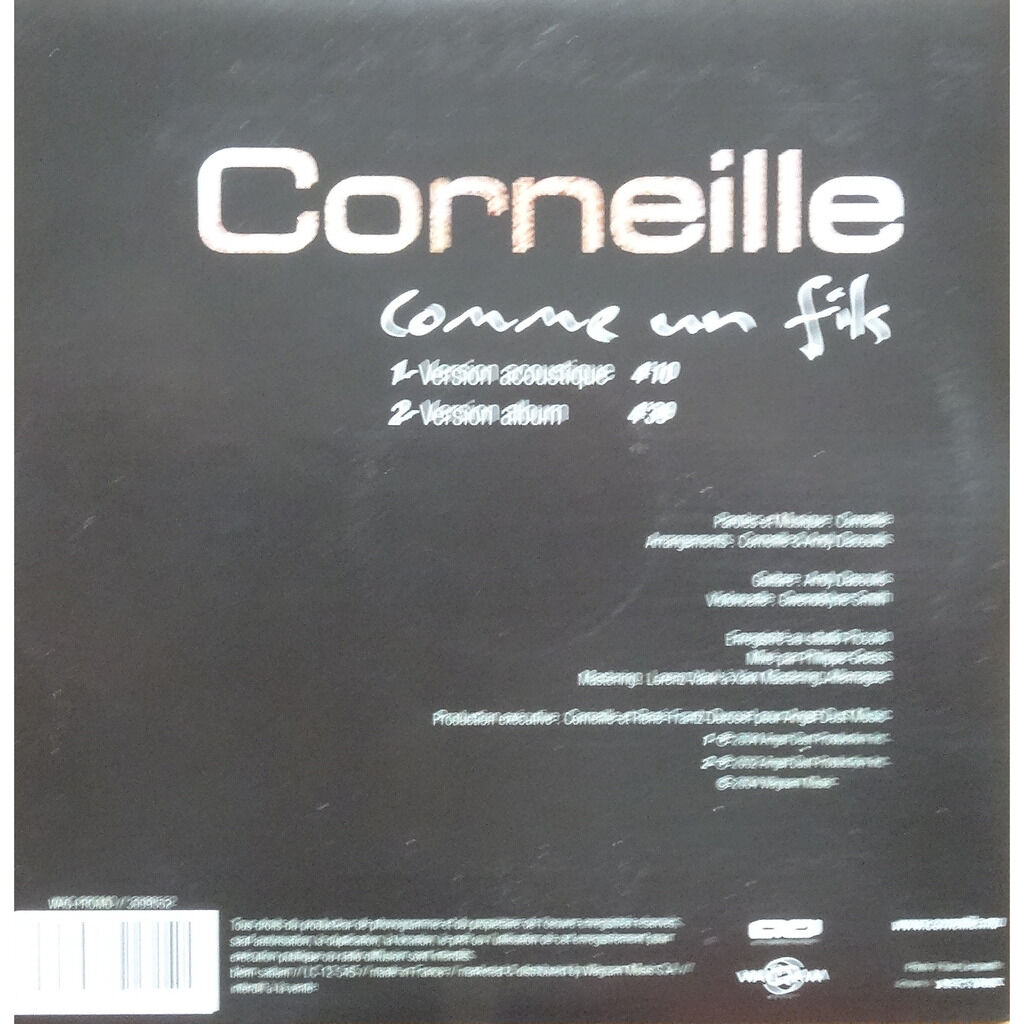  CORNEILLE  -  comme un fils 
