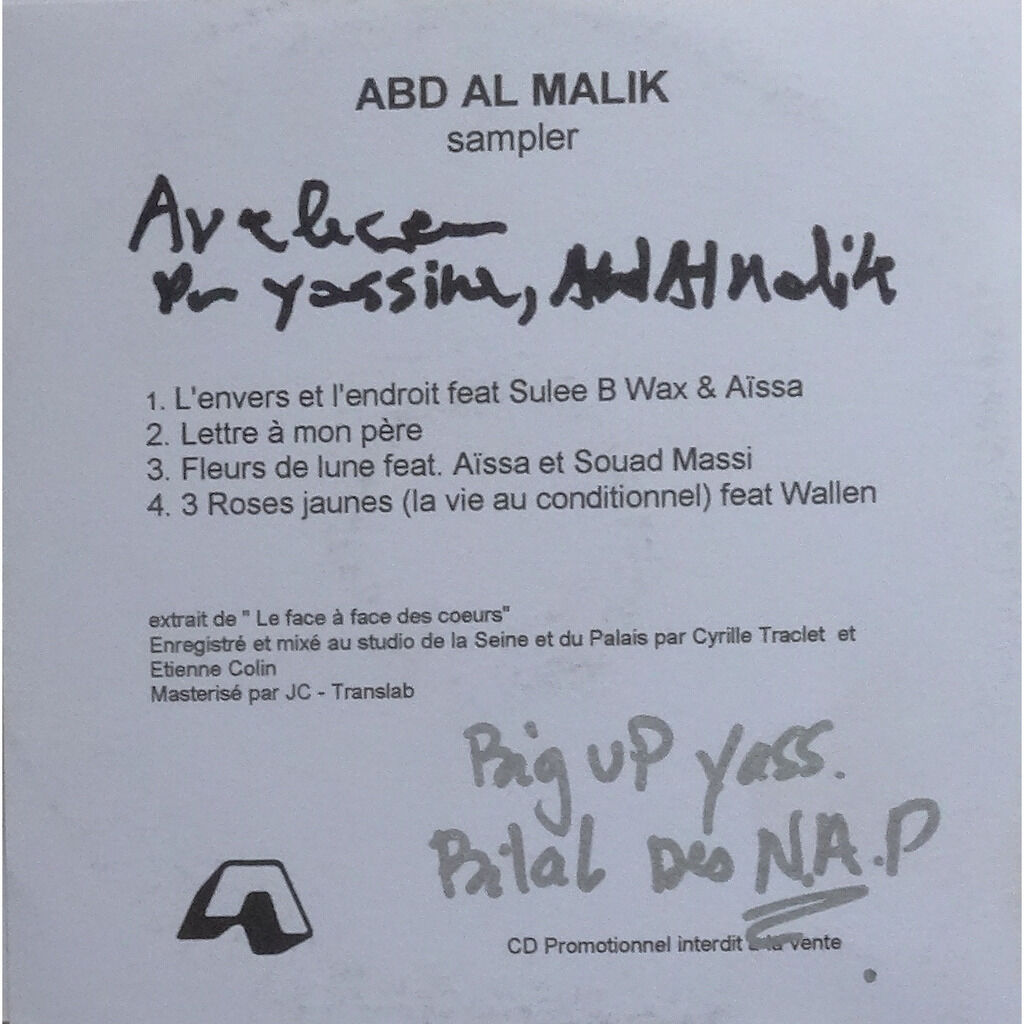  ABD AL MALIK  -  le face à faces des coeurs 