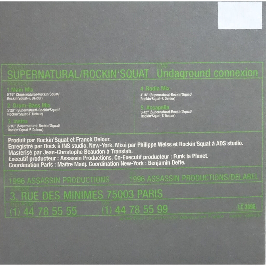  ROCKIN' SQUAT  -  undaground connexion 