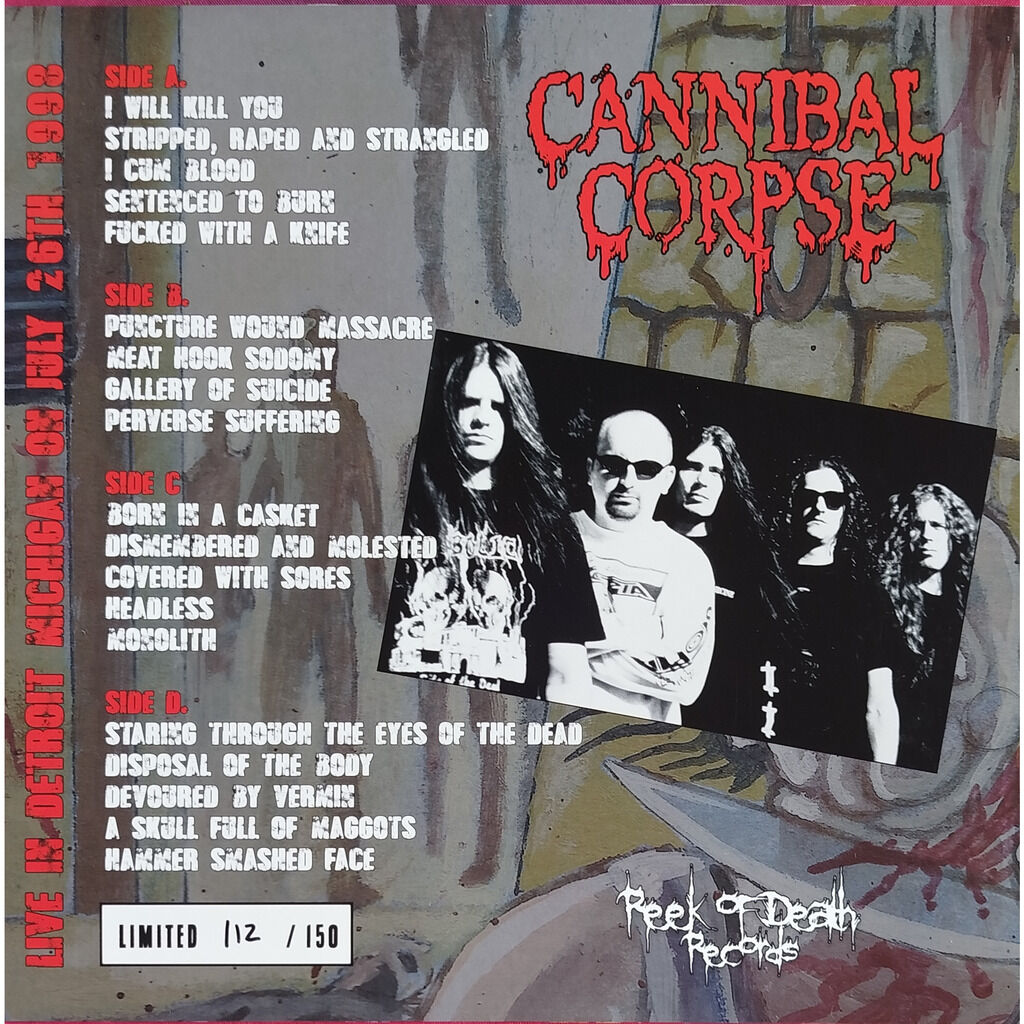  Cannibal Corpse  -  kill for the thrill 