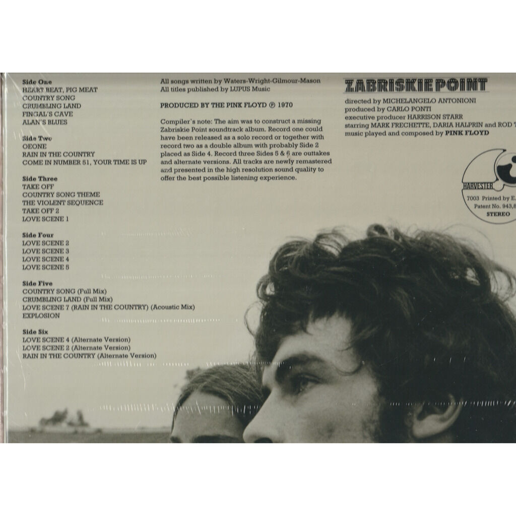  pink floyd  -  zabriskie point box 3 lps 