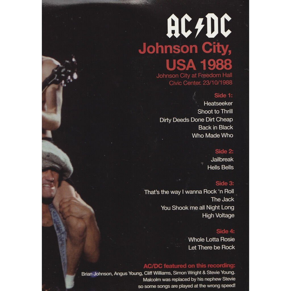  ac dc acdc  -  burnin' up the town 