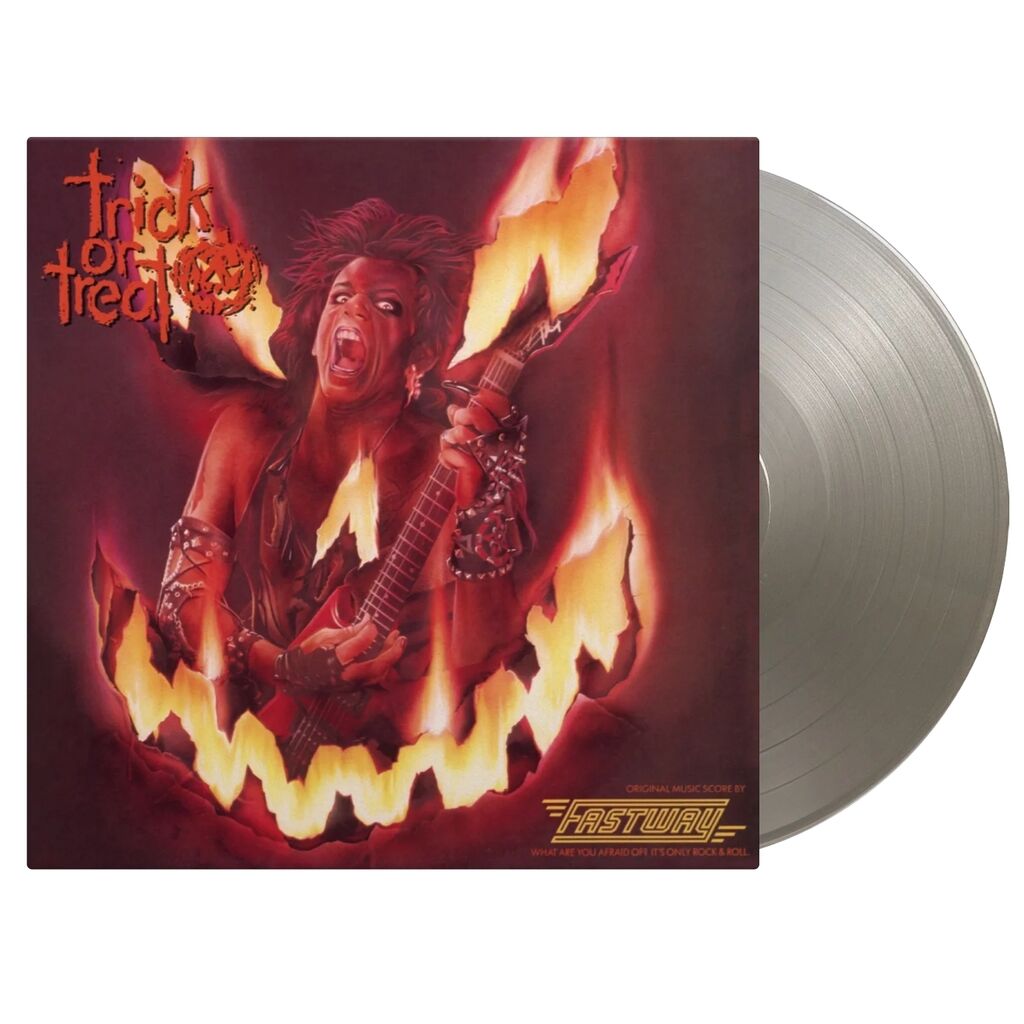  Fastway  -  trick or treat (original motion picture soundtrack) -silver vinyl 
