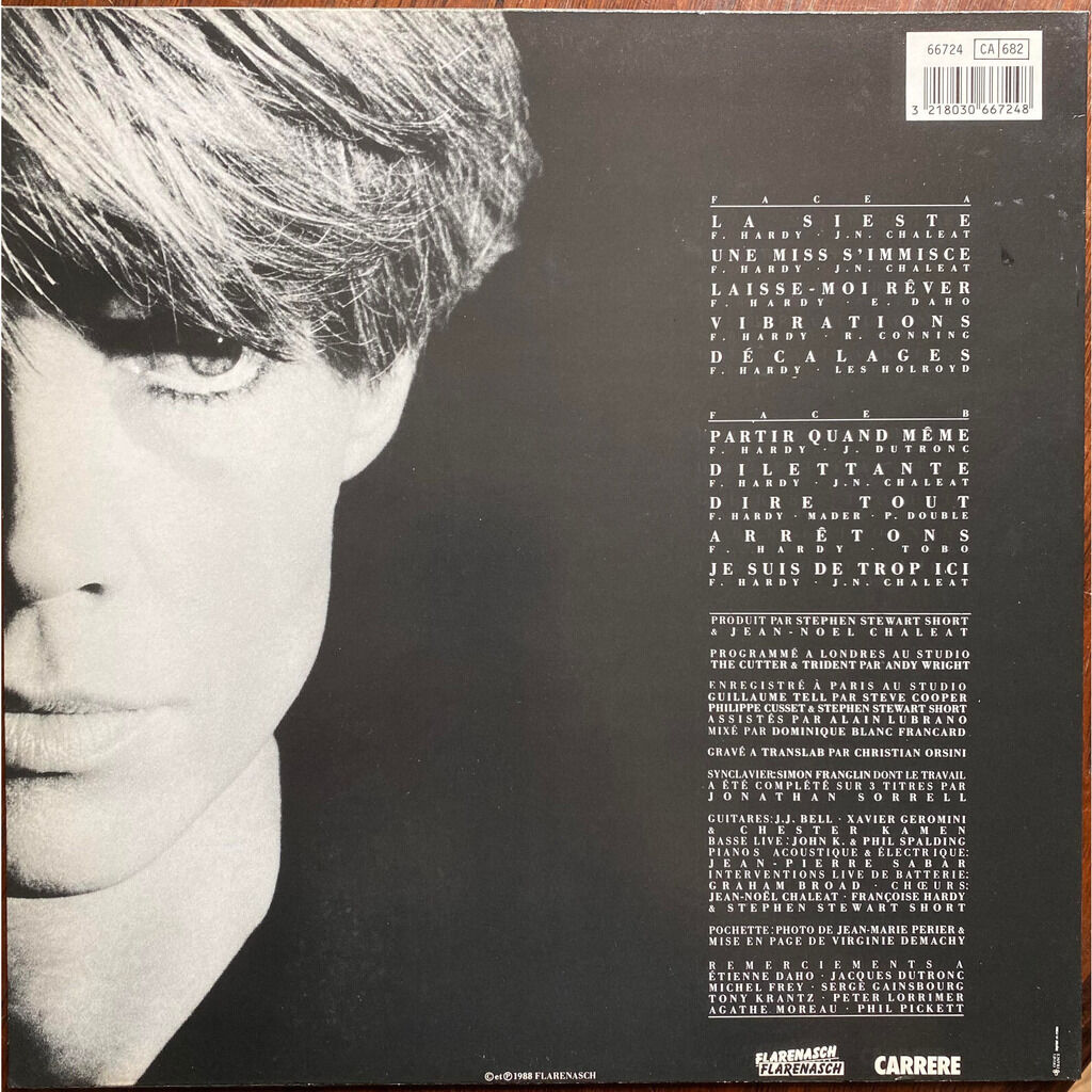  Françoise Hardy  -  décalages 