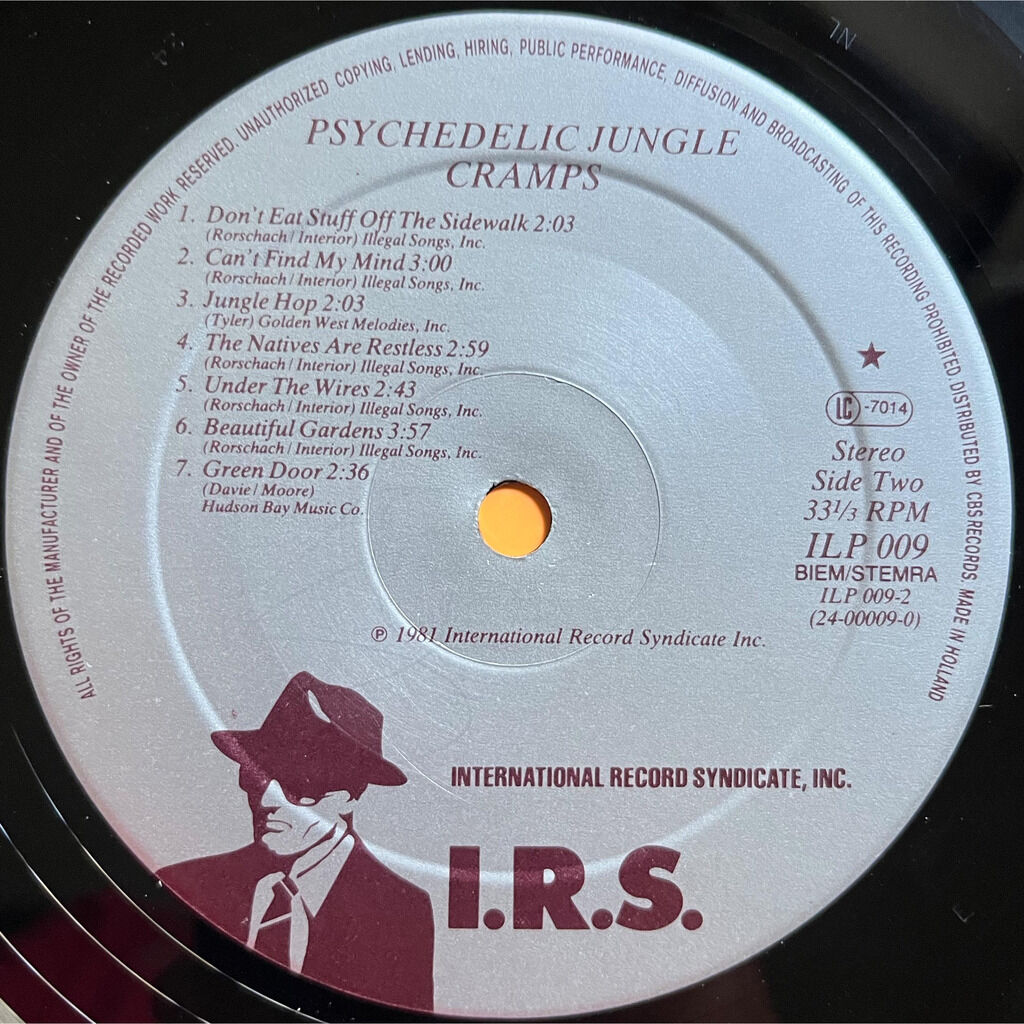  The Cramps  -  psychedelic jungle 