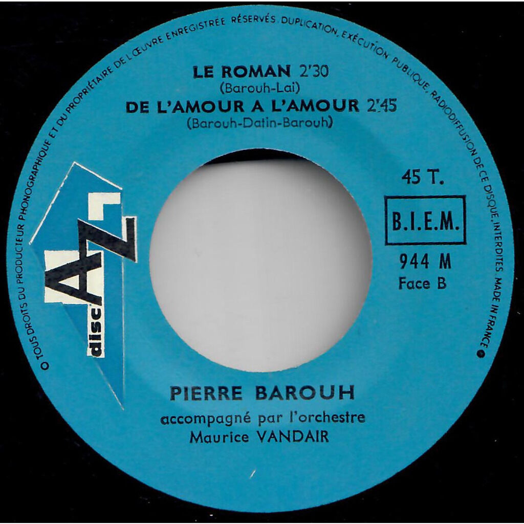  Pierre Barouh  -  tes dix huit ans 