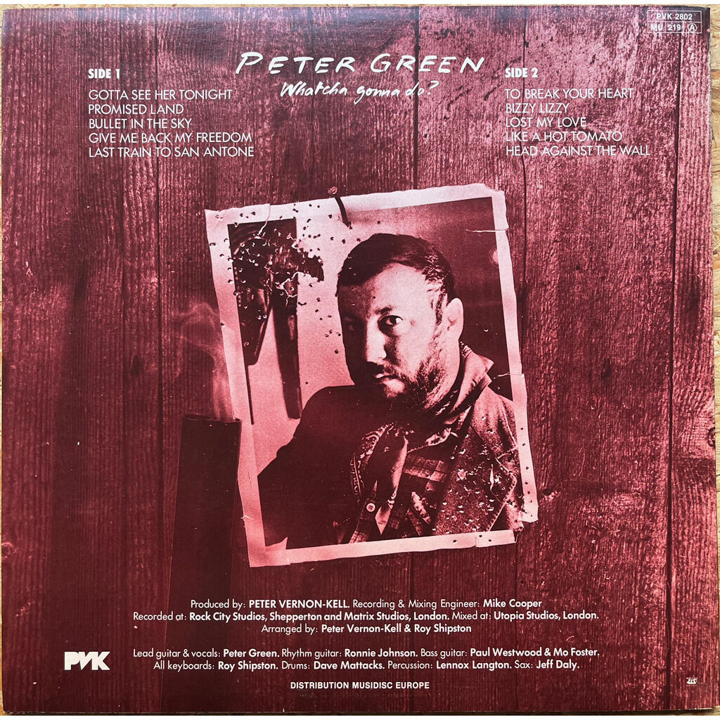  Peter Green (2)  -  whatcha gonna do? 