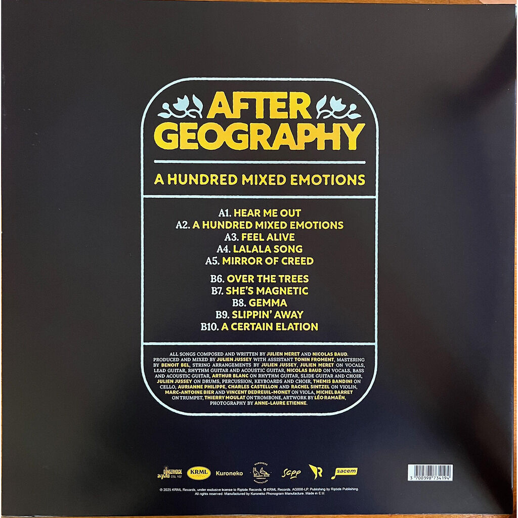  After Geography (2)  -  a hundred mixed emotions 