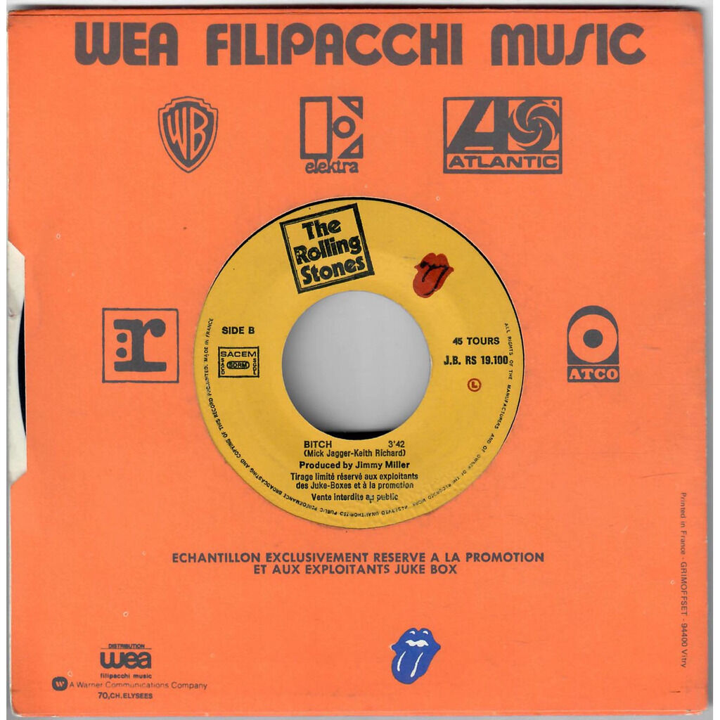  The Rolling Stones  -  brown sugar / bitch 