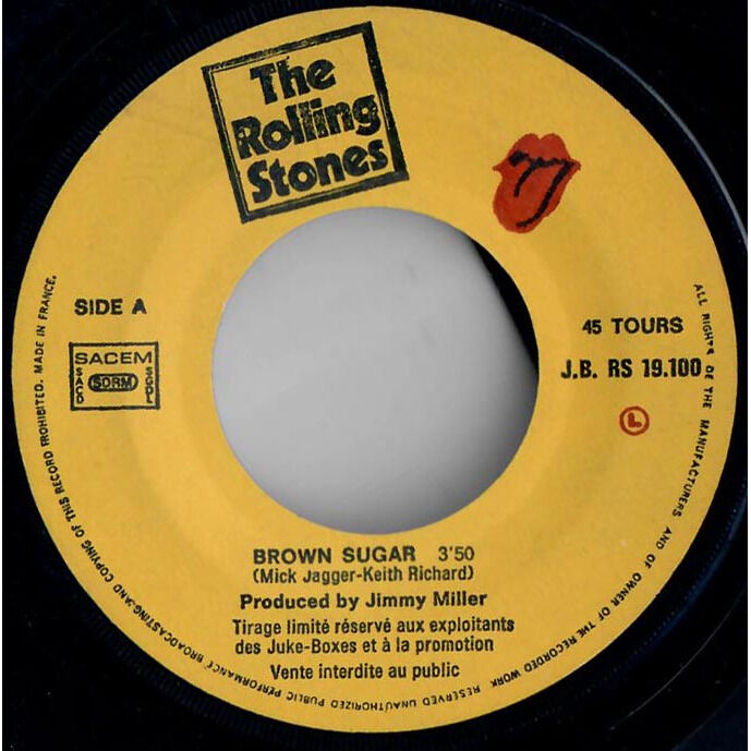  The Rolling Stones  -  brown sugar / bitch 