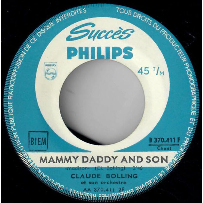  Claude Bolling Et Son Orchestre  -  ne boude pas (take five) 