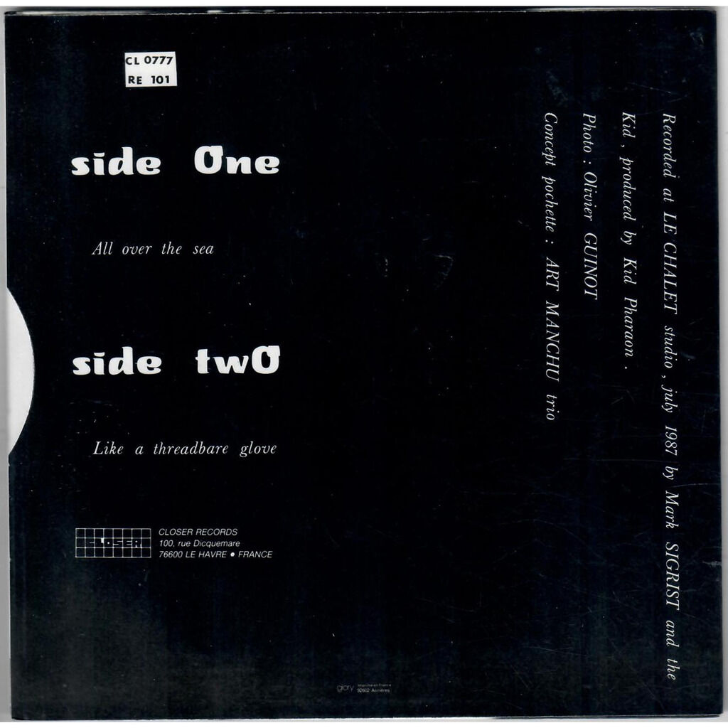  Kid Pharaon & The Lonely Ones  -  all over the sea 