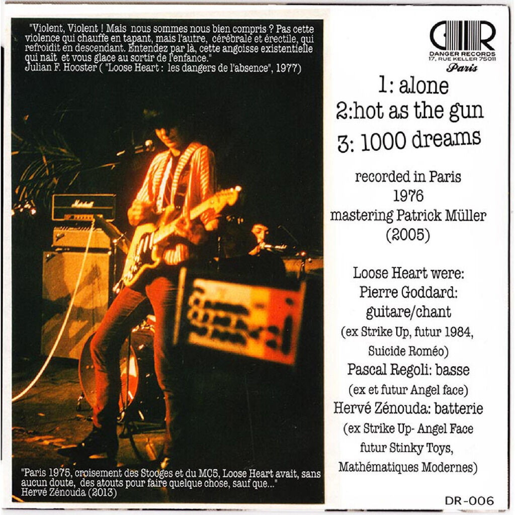 Loose Heart  -  -paris-1976- 