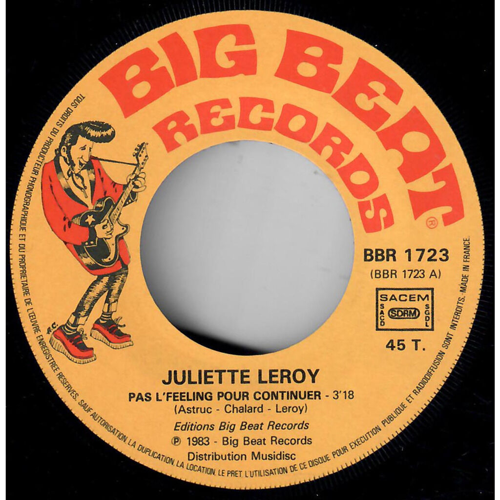  Juliette Leroy  -  pas l'feeling pour continuer / medley (pas cette chanson - preghero 