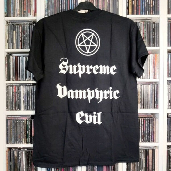 cradle of filth  -  supreme vampiric evil (xl size) official t-shirt 2021 