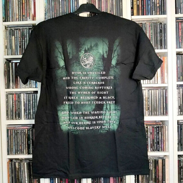  cradle of filth  -  dusk and her embrace (m size) official t-shirt 2021 