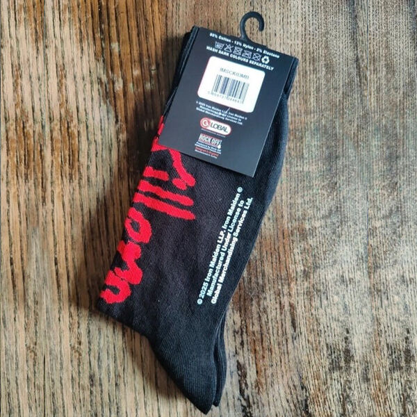  iron maiden  -  killers official ankle socks unisex 2025 