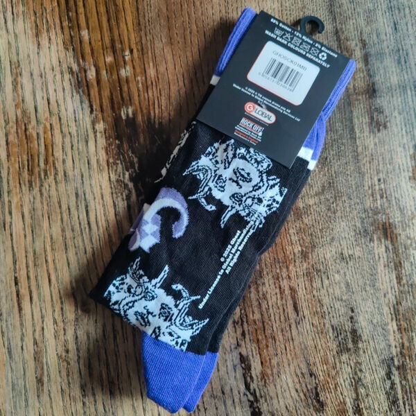  Ghost  -  copia official ankle purple socks unisex 