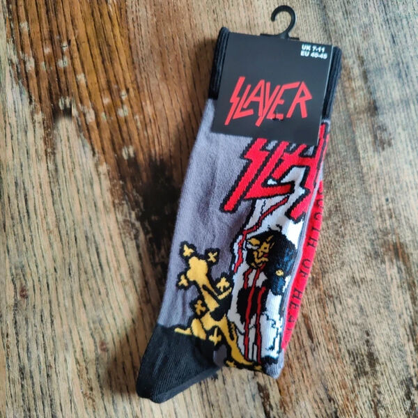  Slayer  -  south of heaven official ankle socks unisex 