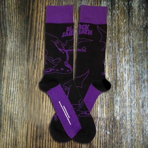  Black Sabbath  -  demon official ankle socks unisex 