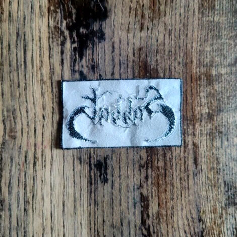  sabbat  -  white logo patch 