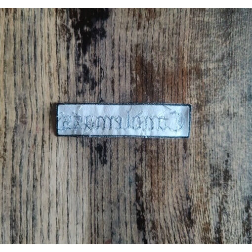  candlemass  -  white logo patch 