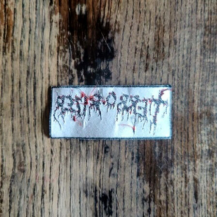  terrorizer  -  red logo patch 