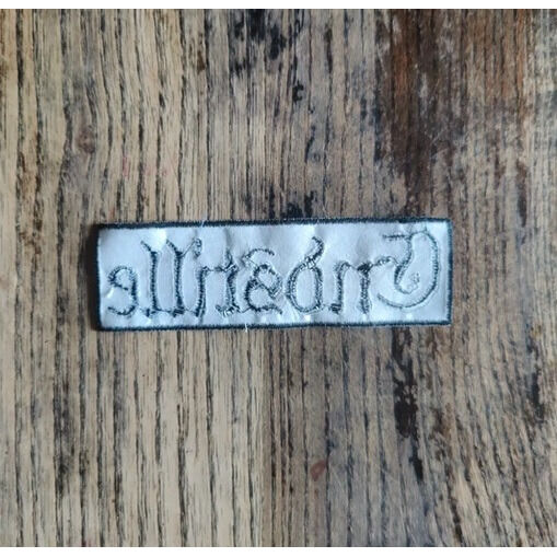  endstille  -  white logo patch 