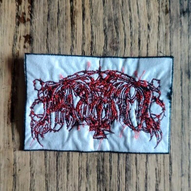 immortal  -  red logo patch 