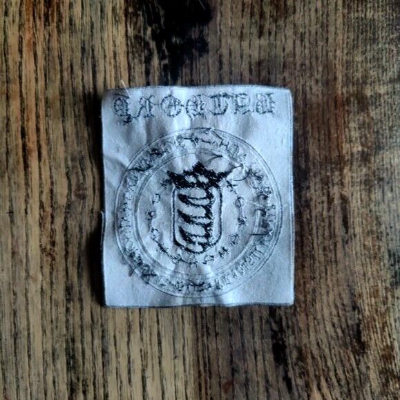  bathory  -  crust black and white patch 