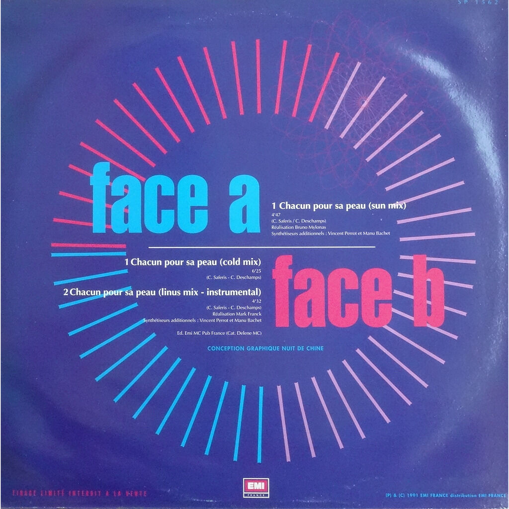  CHRISTOPHE DESCHAMPS  -  chacun pour sa peau 