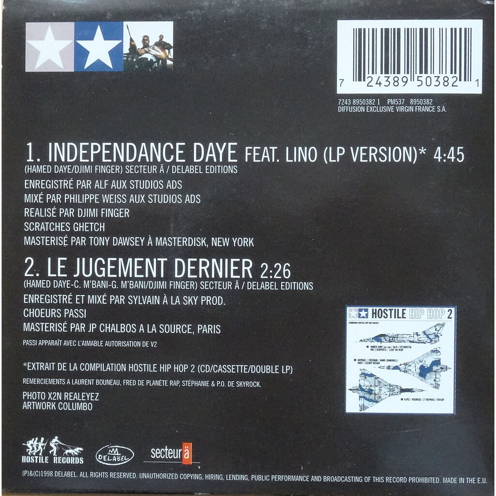  HAMED DÄYE FEAT. LINO  -  independance daye 