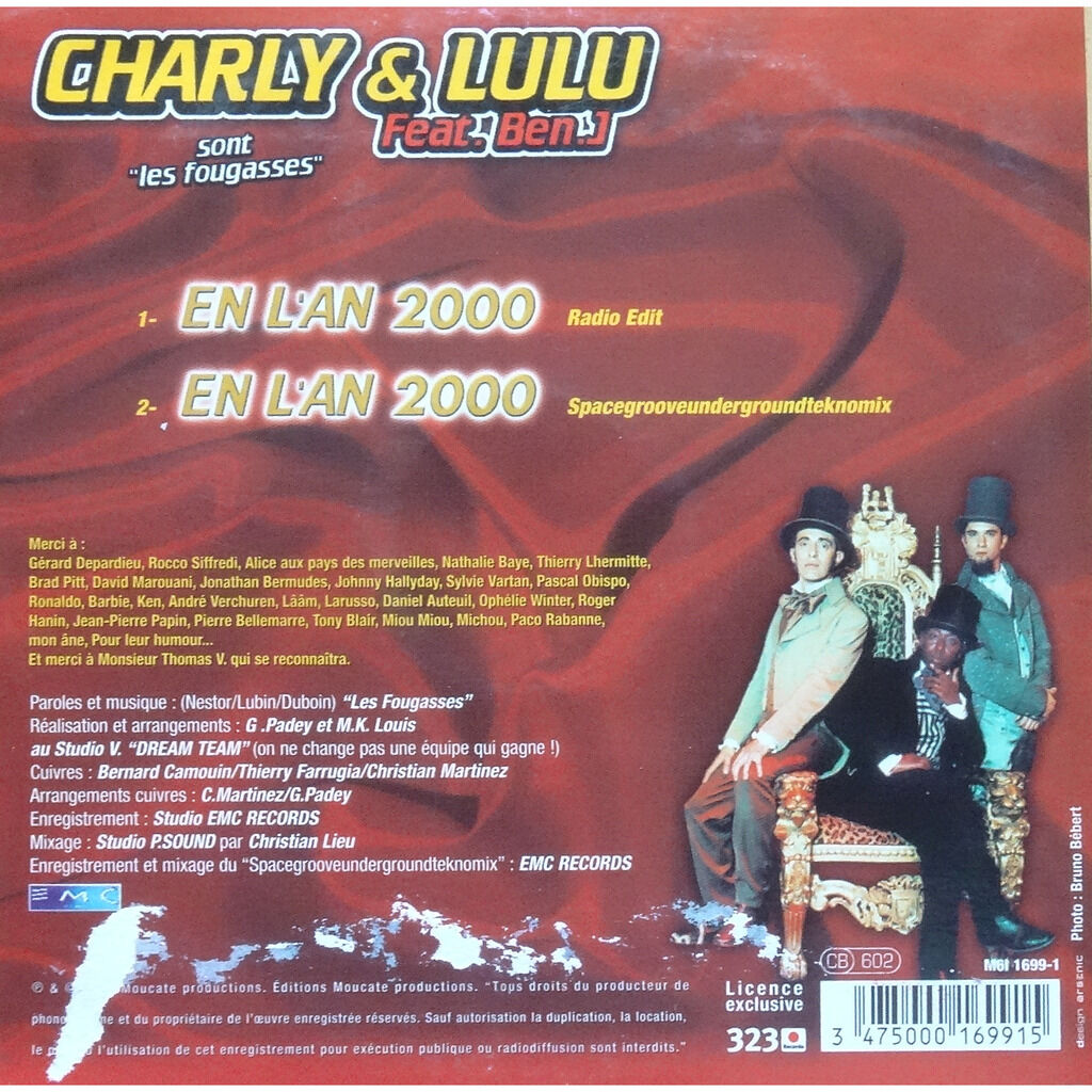  CHARLY & LULU FEAT. BEN.J  -  en l'an 2000 
