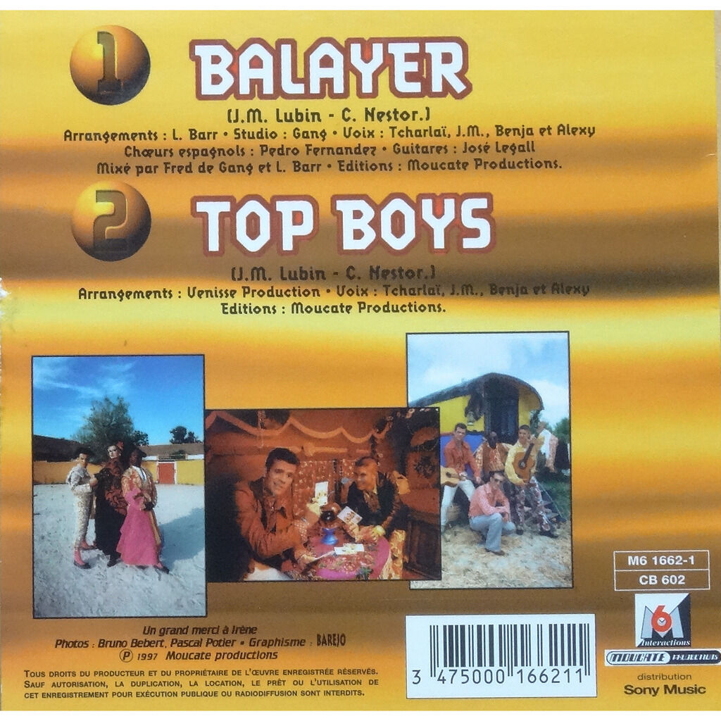  TOP BOYS  -  balayer 