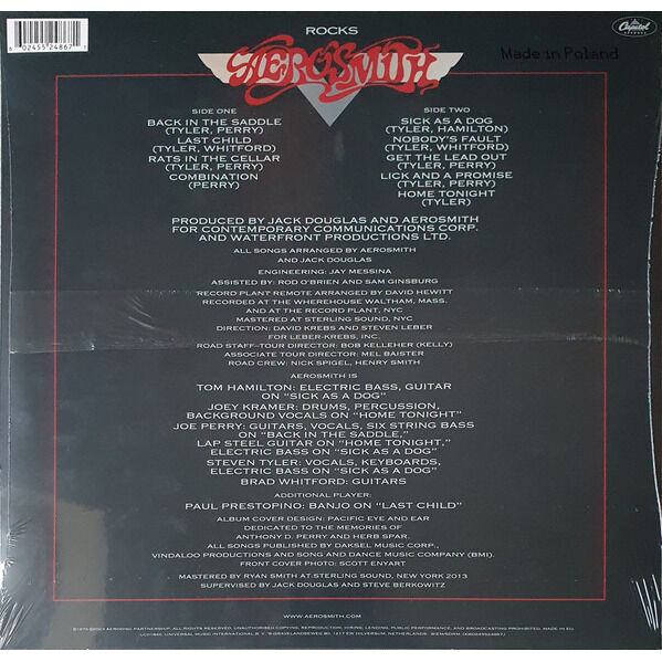 AEROSMITH  -  rocks 