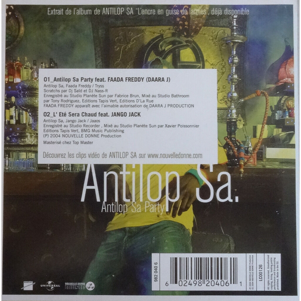  ANTILOP SA  -  antilop sa party 