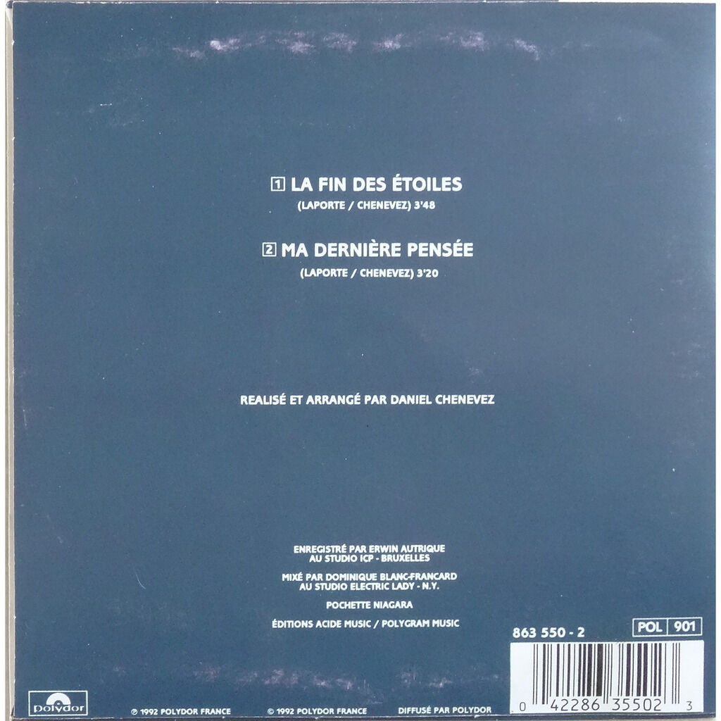  NIAGARA (2)  -  la fin des etoiles 