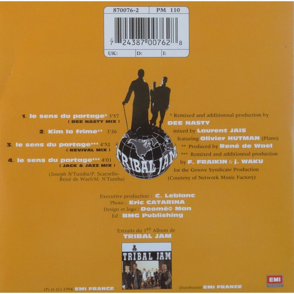  TRIBAL JAM  -  le sens du partage (remix) 