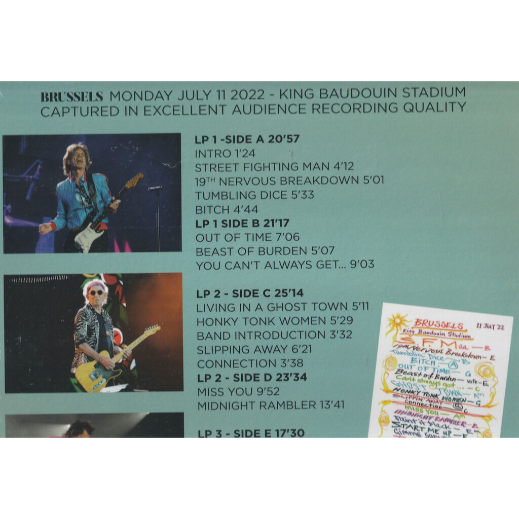  the rolling stones  -  brussels 2022 