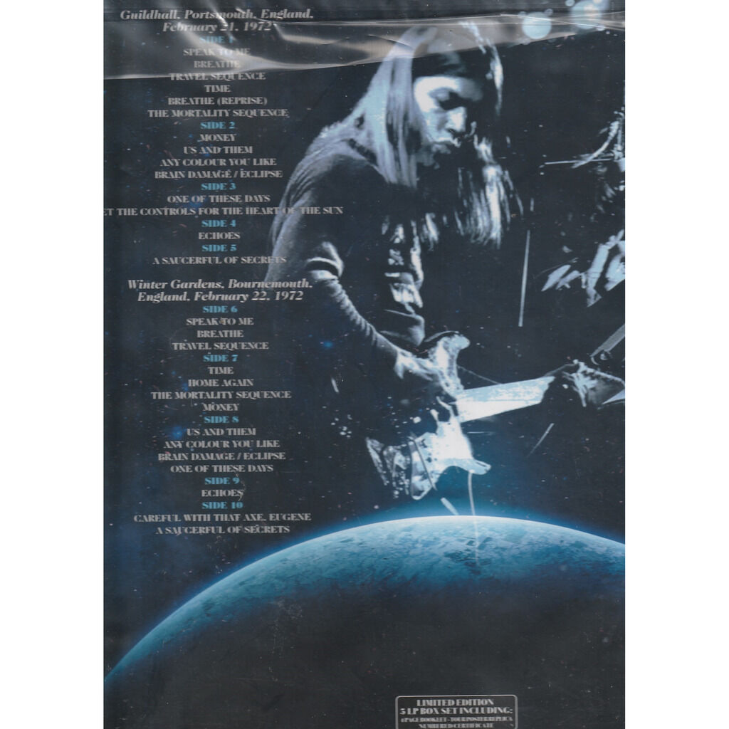  pink floyd  -  the first rising moon box 5 lps 