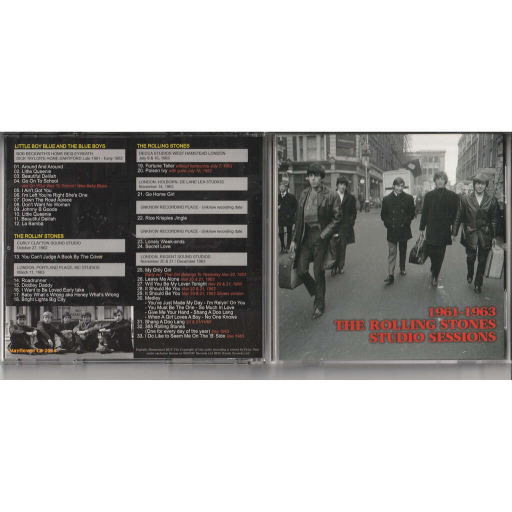  studio sessions 1961-1963 