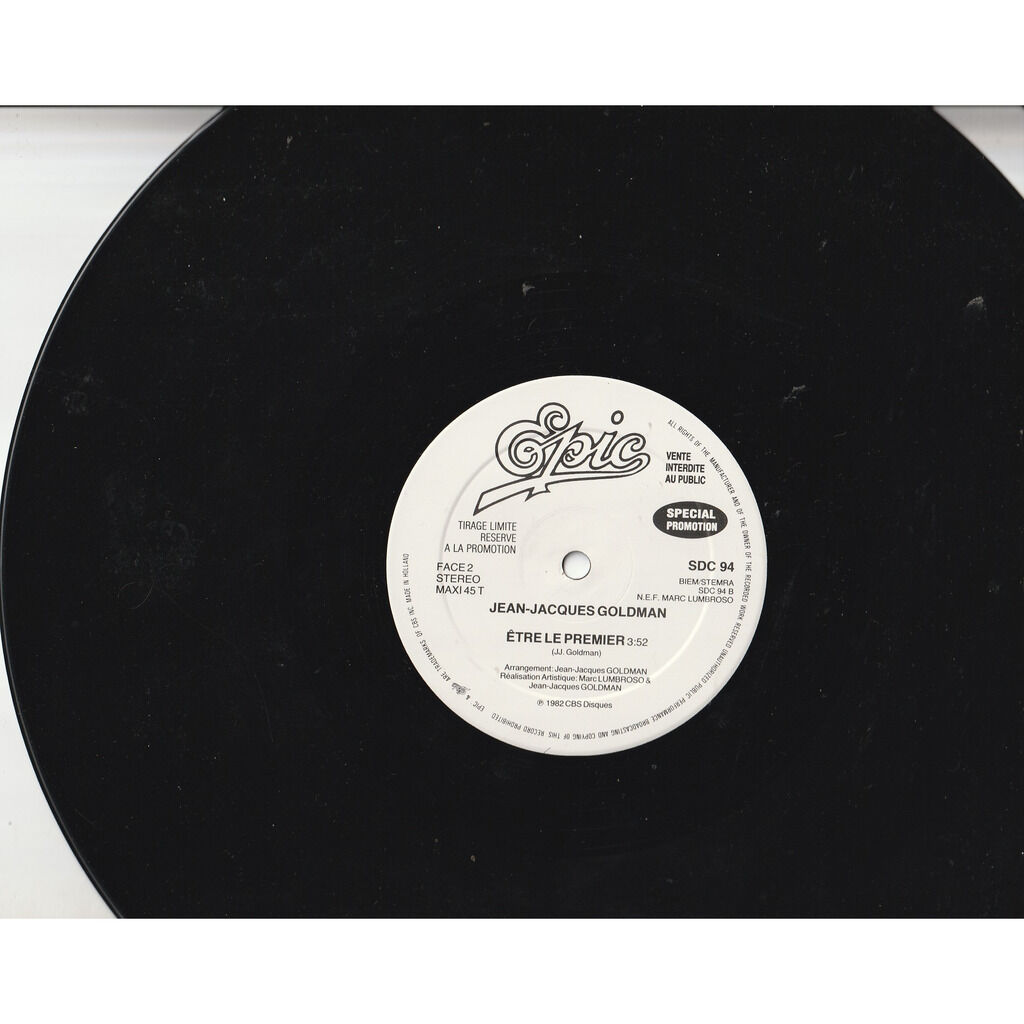  jean jacques goldman  -  comme toi promo 