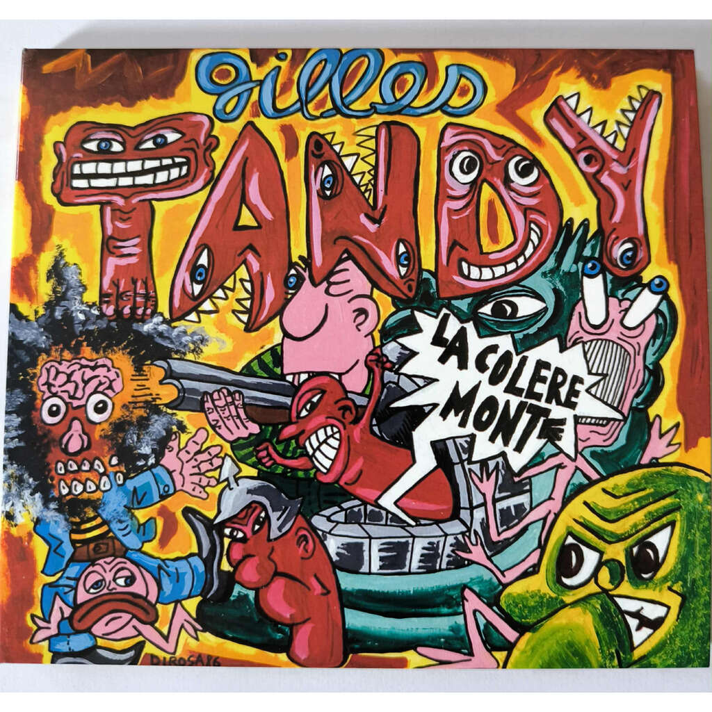 SMAP Records : gilles tandy La colère monde - LP